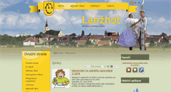 Desktop Screenshot of lanzhot.cz