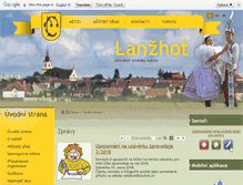 Tablet Screenshot of lanzhot.cz
